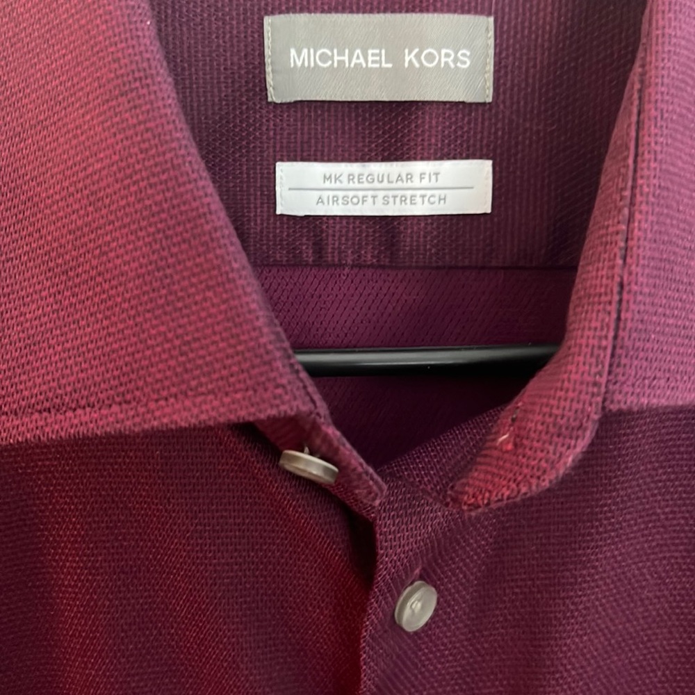 Michael Kors long sleeve ‘wine’ color.